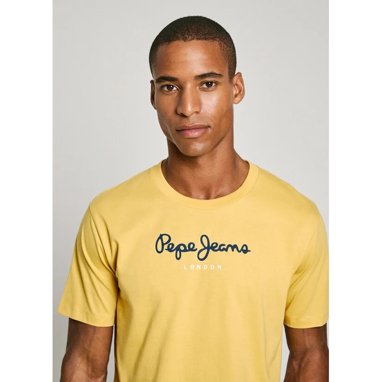 CAMISETA HOMBRE PEPE JEANS LOGO ESTAMPADO FIT REGULAR