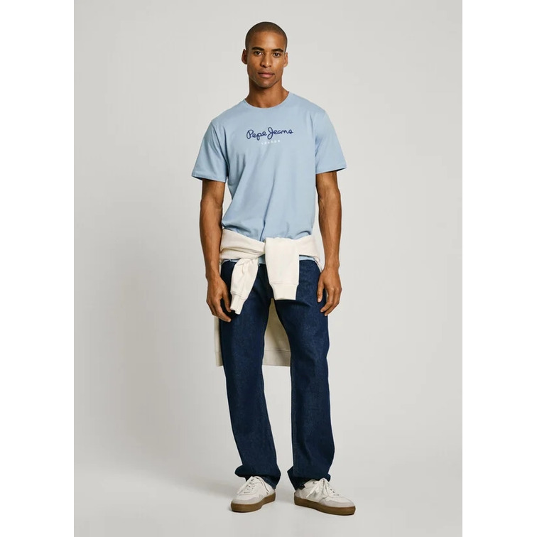 CAMISETA HOMBRE PEPE JEANS LOGO ESTAMPADO FIT REGULAR