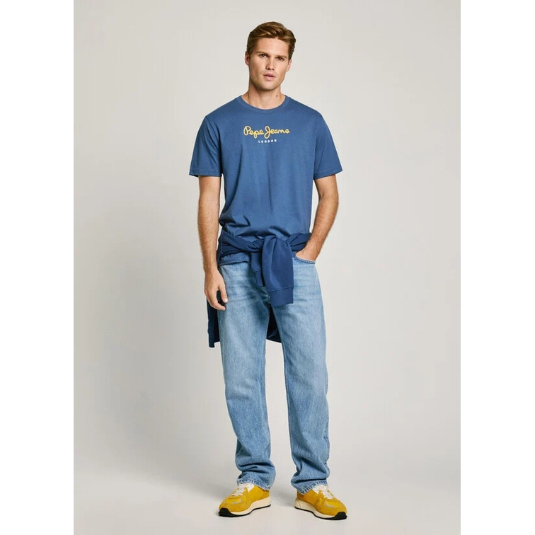 CAMISETA HOMBRE PEPE JEANS LOGO ESTAMPADO FIT REGULAR