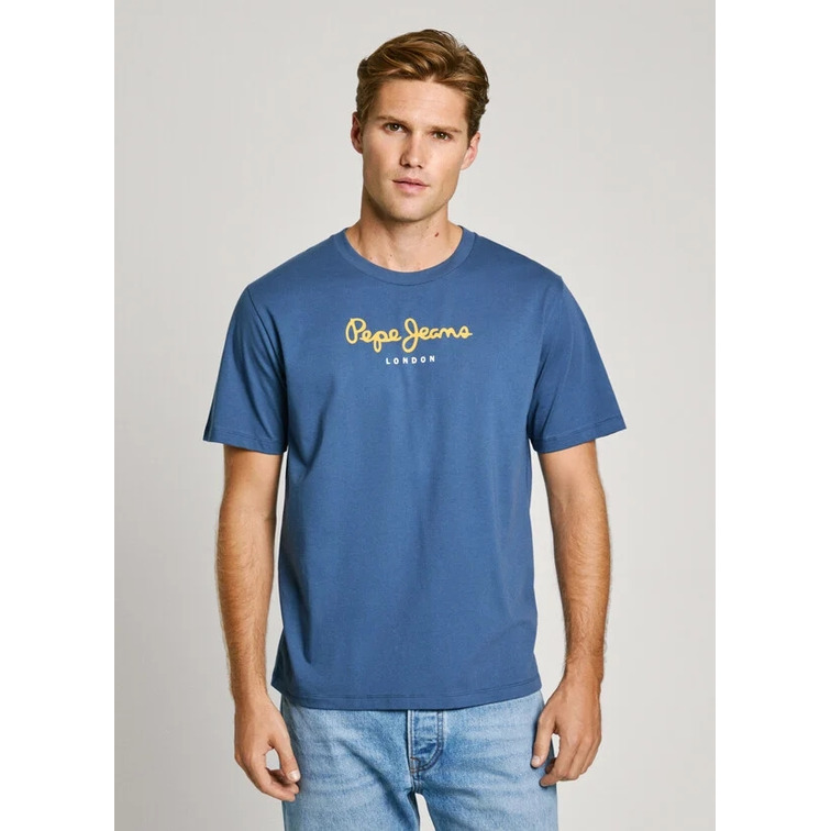 CAMISETA HOMBRE PEPE JEANS LOGO ESTAMPADO FIT REGULAR