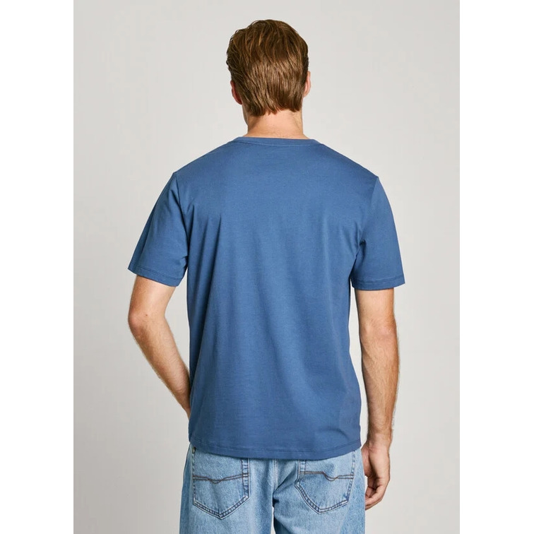 CAMISETA HOMBRE PEPE JEANS LOGO ESTAMPADO FIT REGULAR