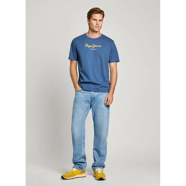 CAMISETA HOMBRE PEPE JEANS LOGO ESTAMPADO FIT REGULAR