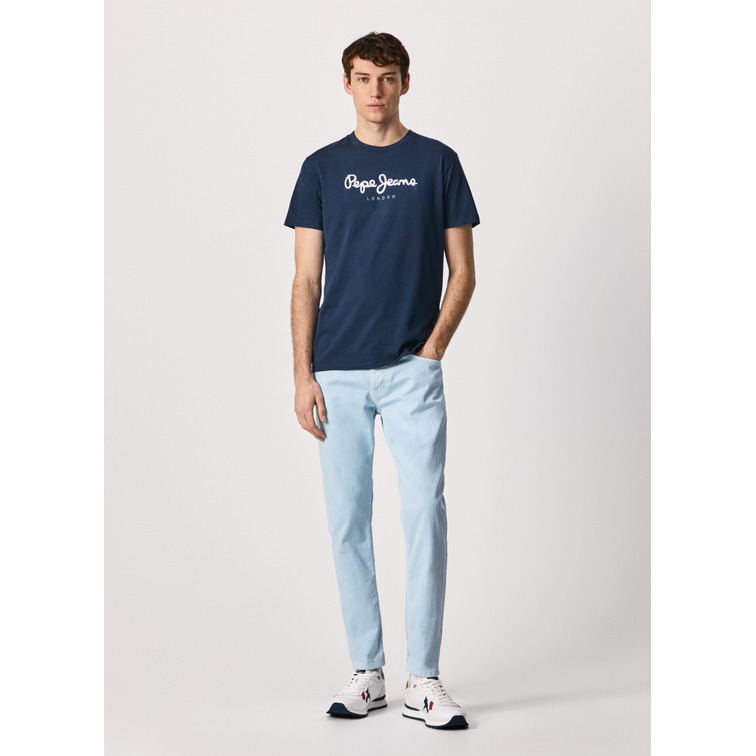 CAMISETA HOMBRE PEPE JEANS LOGO ESTAMPADO FIT REGULAR