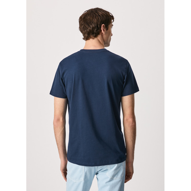 CAMISETA HOMBRE PEPE JEANS LOGO ESTAMPADO FIT REGULAR