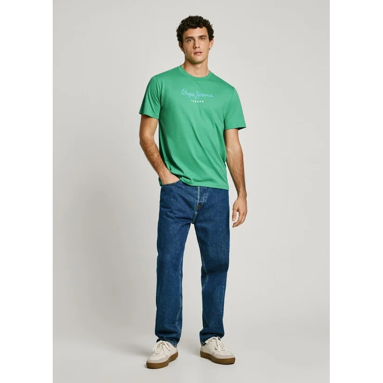 CAMISETA HOMBRE PEPE JEANS LOGO ESTAMPADO FIT REGULAR