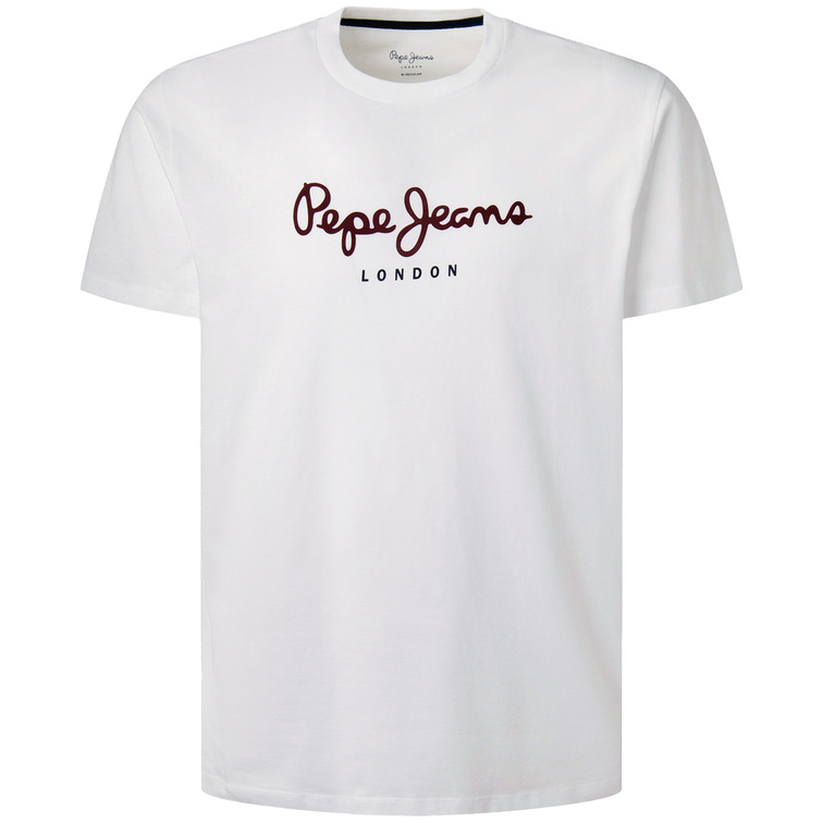 CAMISETA HOMBRE PEPE JEANS LOGO ESTAMPADO FIT REGULAR