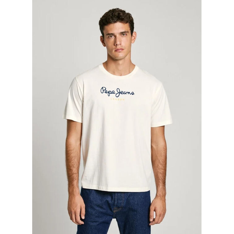 CAMISETA HOMBRE PEPE JEANS LOGO ESTAMPADO FIT REGULAR