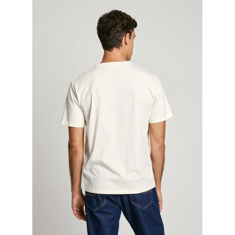 CAMISETA HOMBRE PEPE JEANS LOGO ESTAMPADO FIT REGULAR
