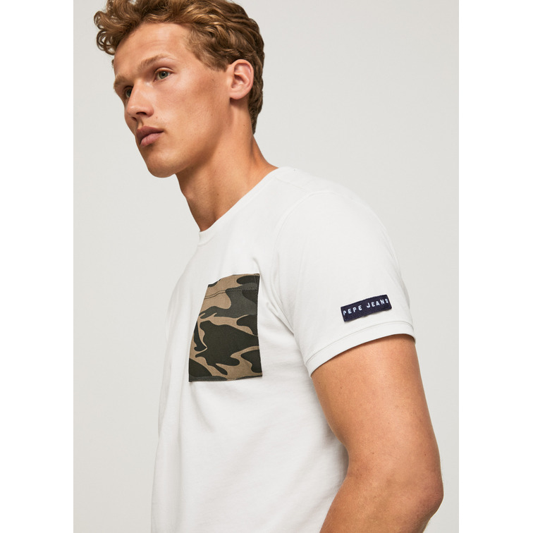 CAMISETA CON BOLSILLO ESTAMPADO HOMBRE PEPE JEANS SAGAN