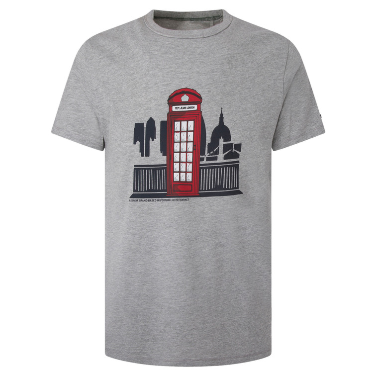 CAMISETA ESTAMPADA LONDON HOMBRE PEPE JEANS TREVOR