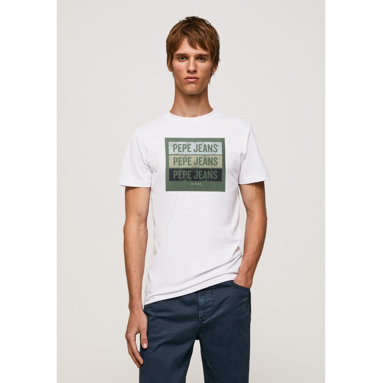 CAMISETA CON LOGO ESTAMPADO HOMBRE PEPE JEANS ACEE