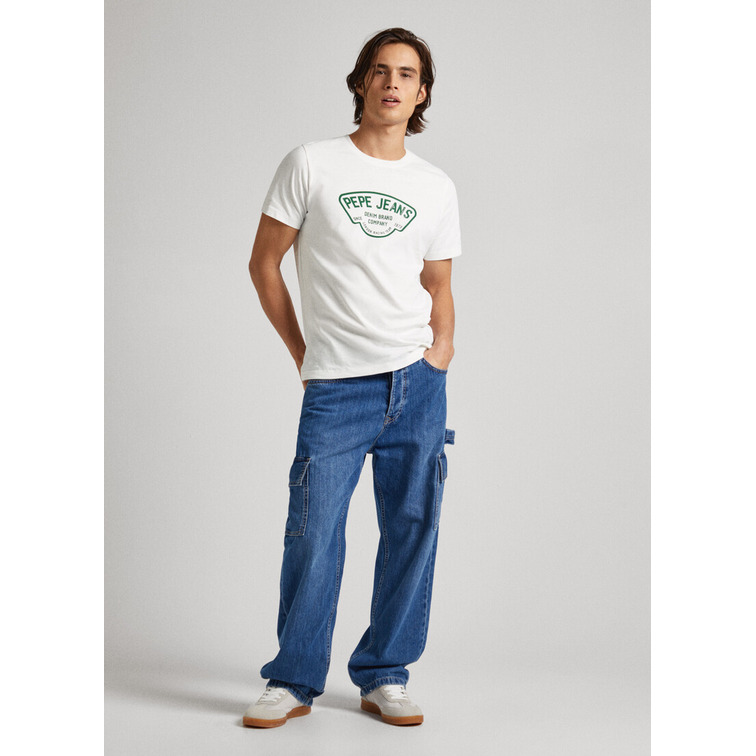CAMISETA FIT SLIM LOGO ESTAMPADO HOMBRE PEPE JEANS