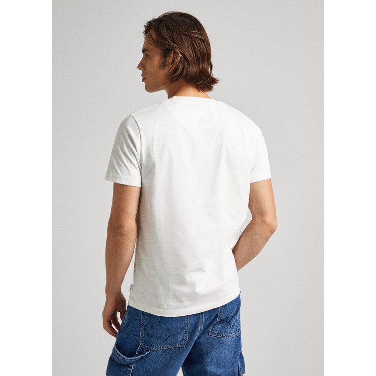 CAMISETA FIT SLIM LOGO ESTAMPADO HOMBRE PEPE JEANS