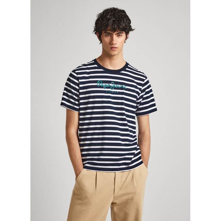 CAMISETA HOMBRE  PEPE JEANS STRIPED EGGO