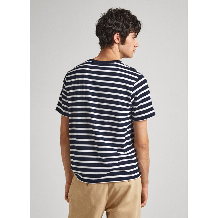 CAMISETA HOMBRE  PEPE JEANS STRIPED EGGO