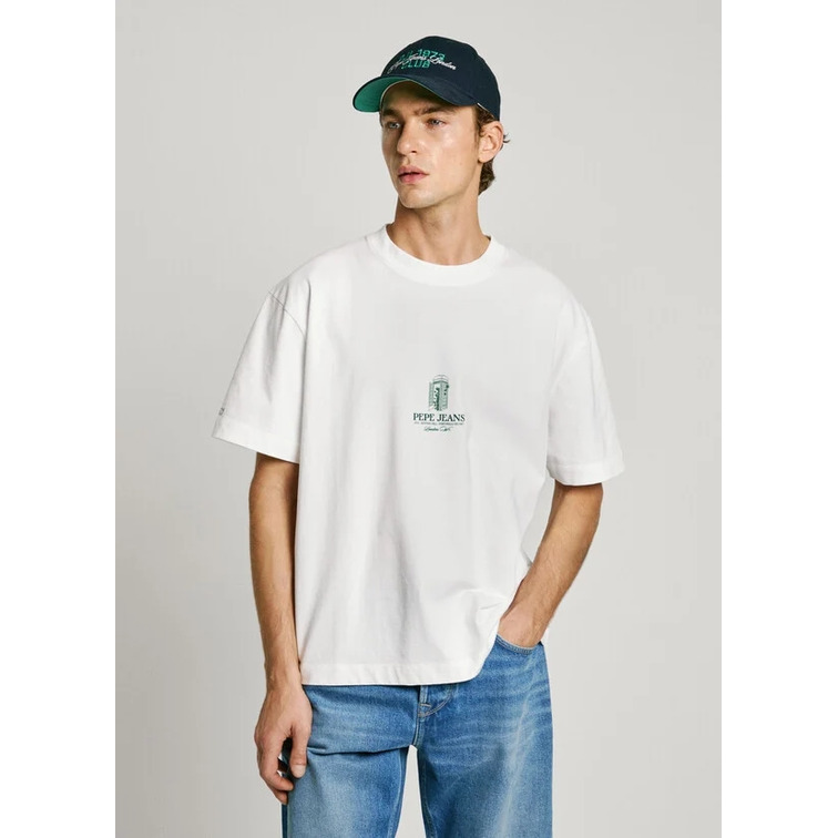 CAMISETA HOMBRE PEPE JEANS ESPALDA ESTAMPADA