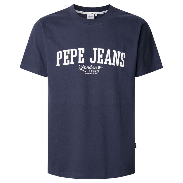 CAMISETA HOMBRE PEPE JEANS LOGO ESTAMPADO FIT REGULAR