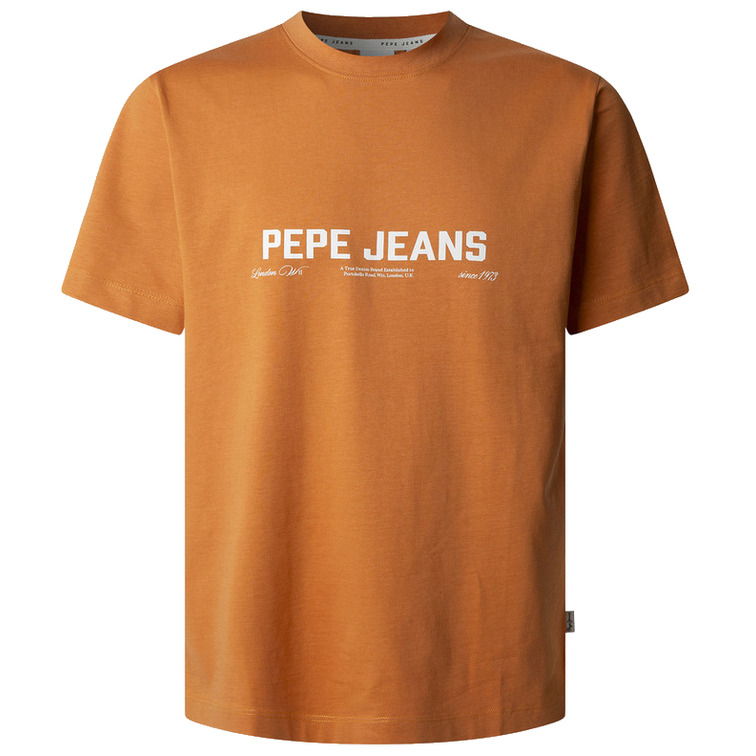 CAMISETA HOMBRE PEPE JEANS LOGO ESTAMPADO FIT REGULAR