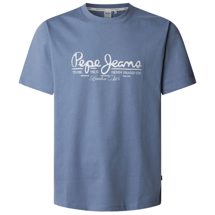 CAMISETA HOMBRE PEPE JEANS LOGO ESTAMPADO FIT REGULAR