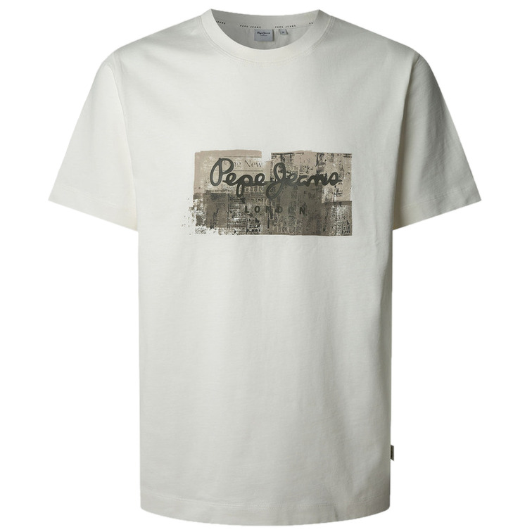CAMISETA HOMBRE PEPE JEANS LOGO ESTAMPADO FIT REGULAR