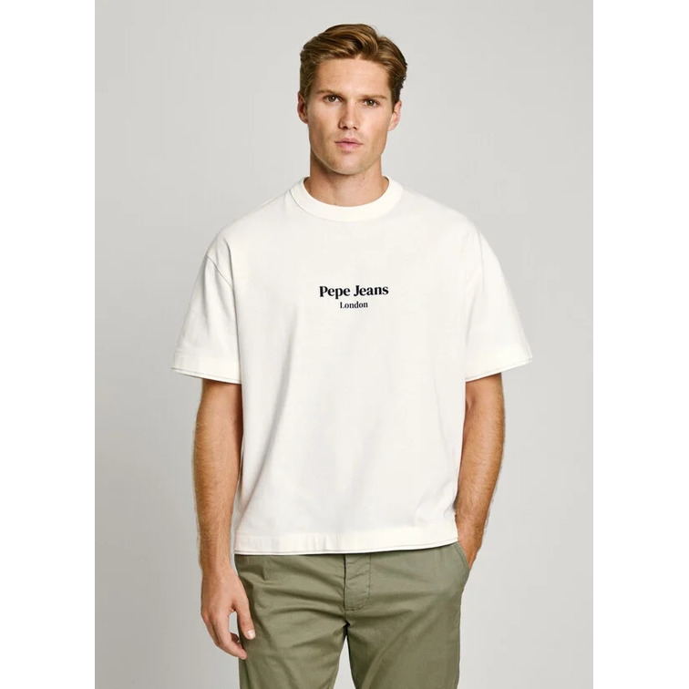 CAMISETA HOMBRE PEPE JEANS ESPALDA ESTAMPADA