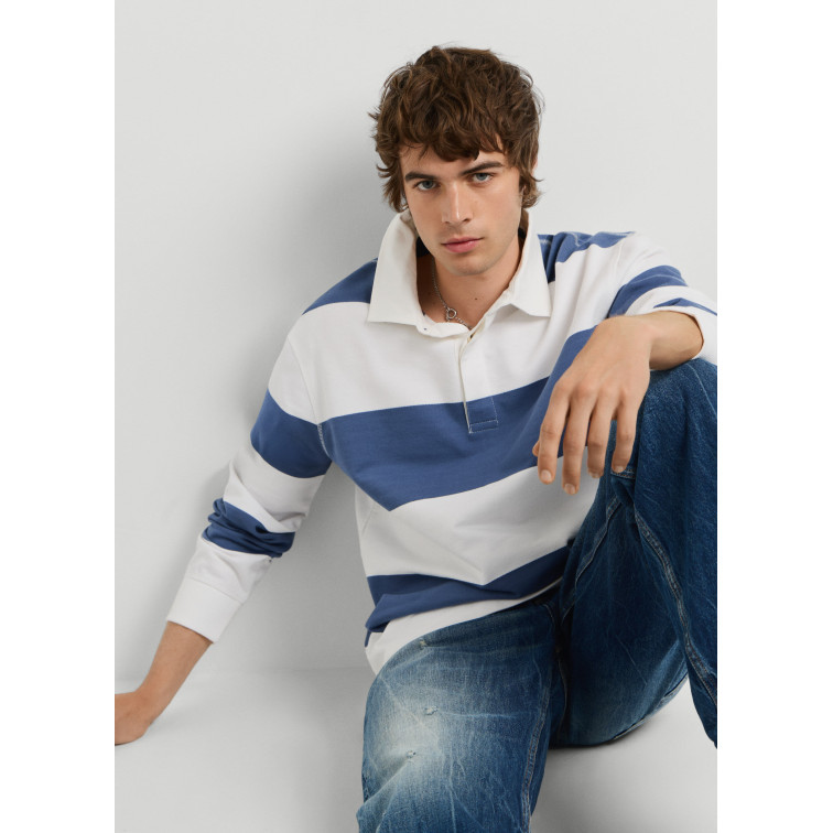 POLO RUGBY MANGA LARGA HOMBRE PEPE JEANS FIT RELAXED
