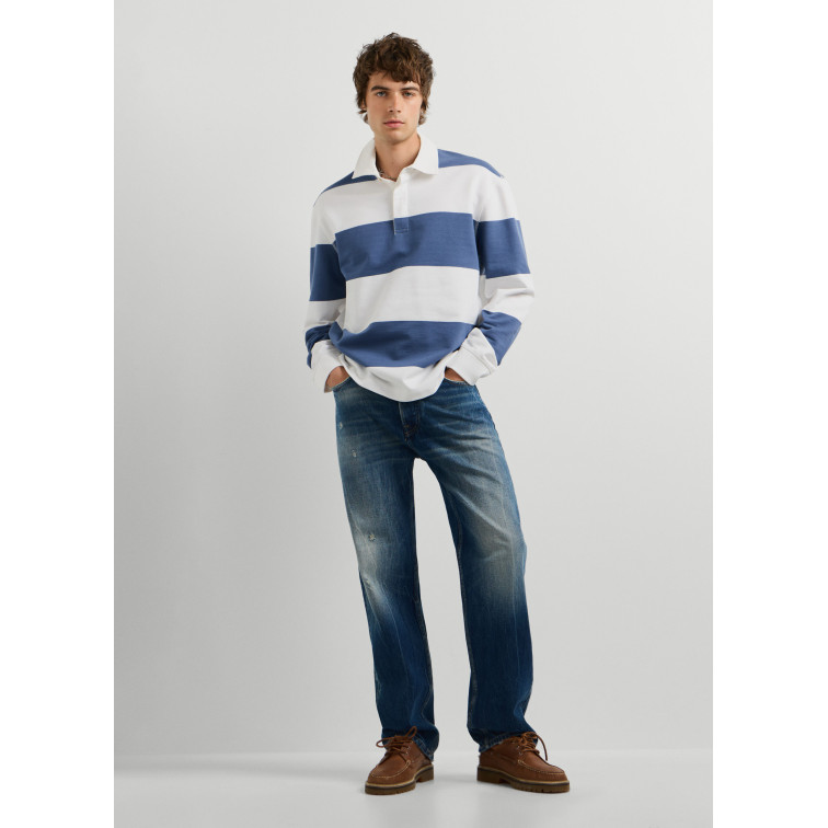 POLO RUGBY MANGA LARGA HOMBRE PEPE JEANS FIT RELAXED