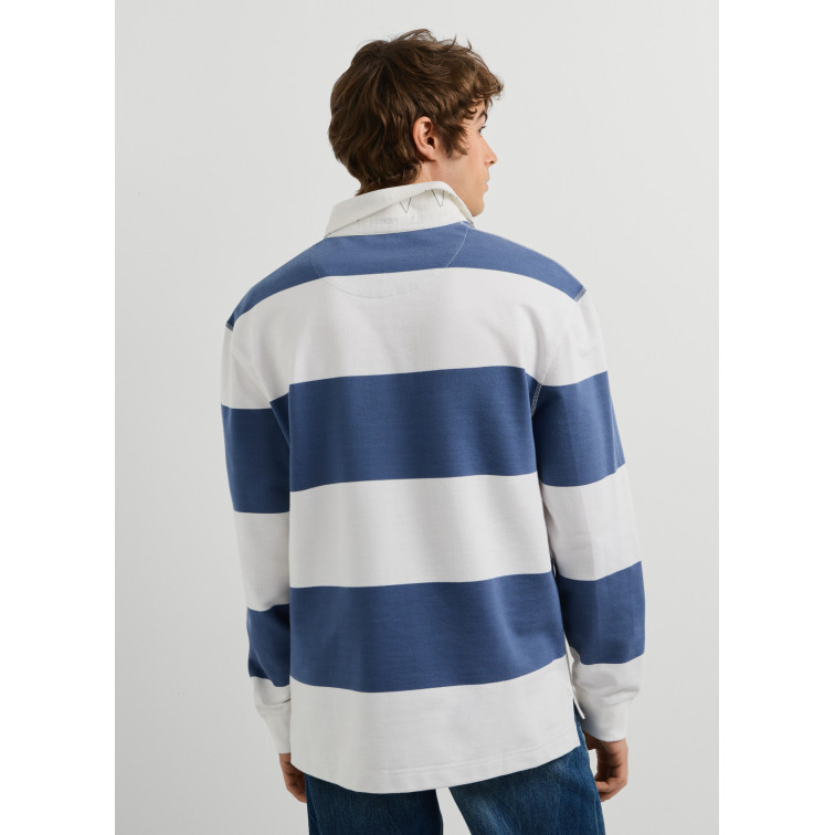 POLO RUGBY MANGA LARGA HOMBRE PEPE JEANS FIT RELAXED