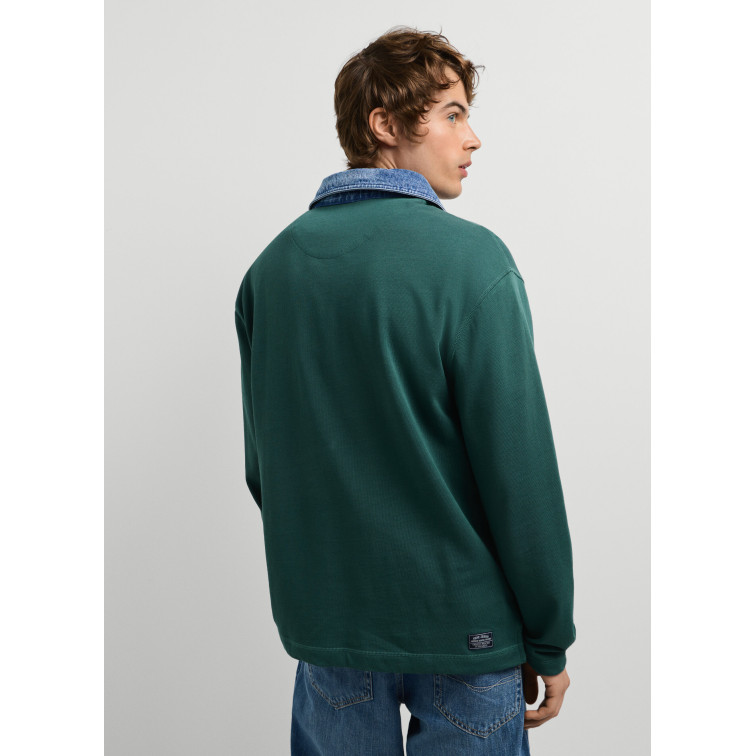 POLO RUGBY MANGA LARGA HOMBRE PEPE JEANS FIT REGULAR