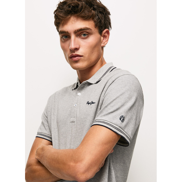 POLO ALGODÓN PIQUÉ LOGO BORDADO HOMBRE PEPE JEANS JETT
