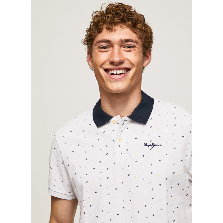 POLO ESTAMPADO ALL-OVER HOMBRE PEPE JEANS JOHANN