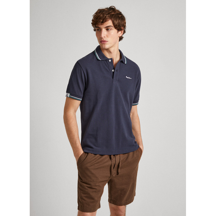POLO PIQUÉ CON LOGO BORDADO HOMBRE PEPE JEANS
