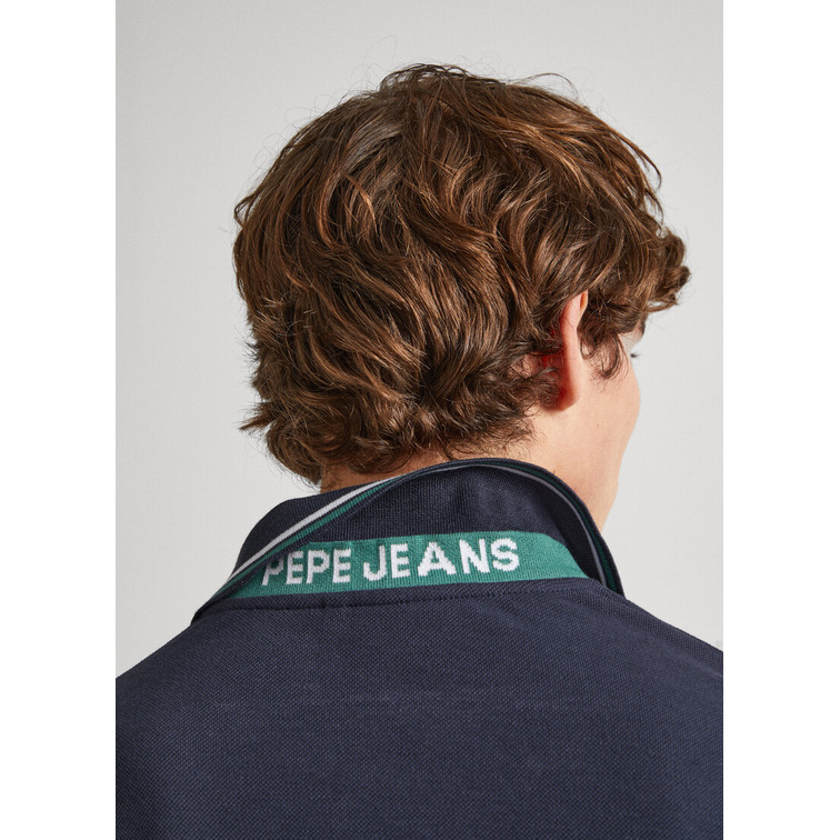 POLO PIQUÉ CON LOGO BORDADO HOMBRE PEPE JEANS