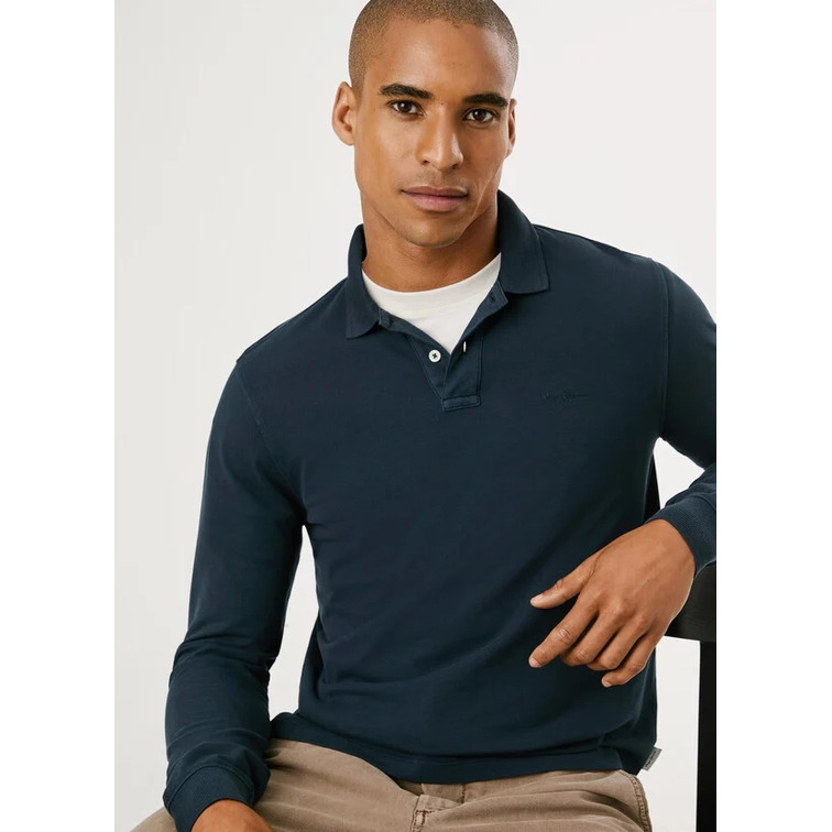 POLO HOMBRE  PEPE JEANS NEW OLIVER GD LS