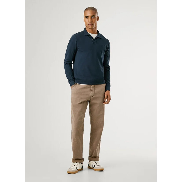 POLO HOMBRE  PEPE JEANS NEW OLIVER GD LS