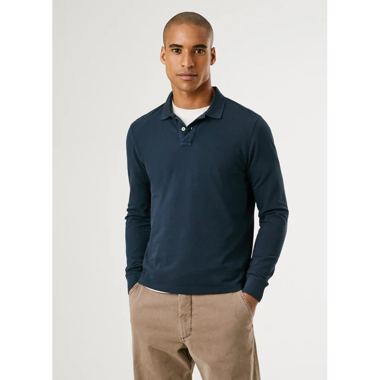 POLO HOMBRE  PEPE JEANS NEW OLIVER GD LS