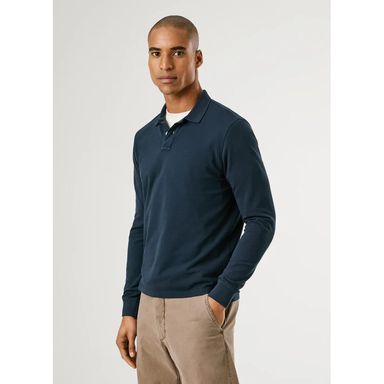 POLO HOMBRE  PEPE JEANS NEW OLIVER GD LS