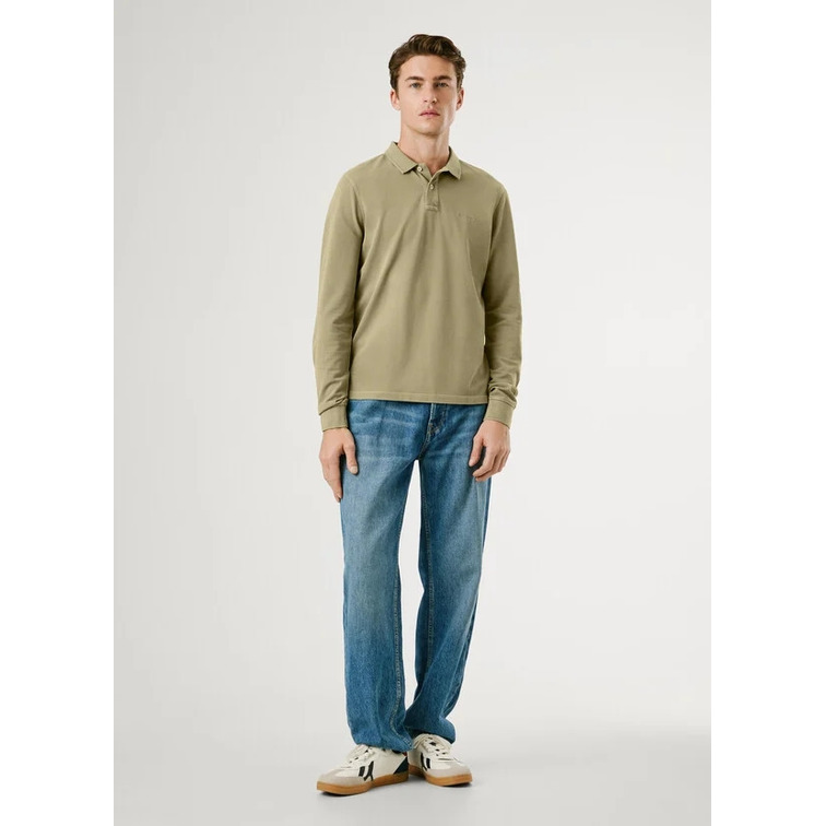 POLO HOMBRE  PEPE JEANS NEW OLIVER GD LS