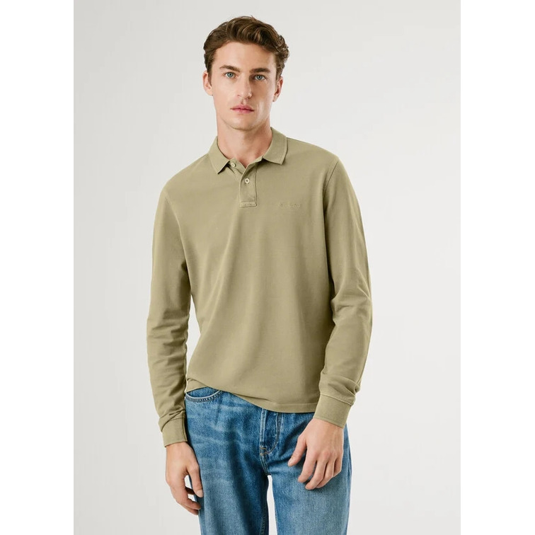 POLO HOMBRE  PEPE JEANS NEW OLIVER GD LS