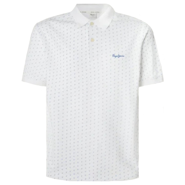 POLO PIQUE HOMBRE PEPE JEANS ESTAMPADO GEOMETRICO FIT SLIM