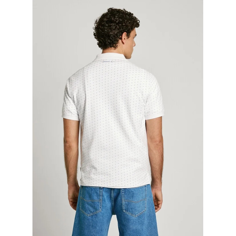 POLO PIQUE HOMBRE PEPE JEANS ESTAMPADO GEOMETRICO FIT SLIM