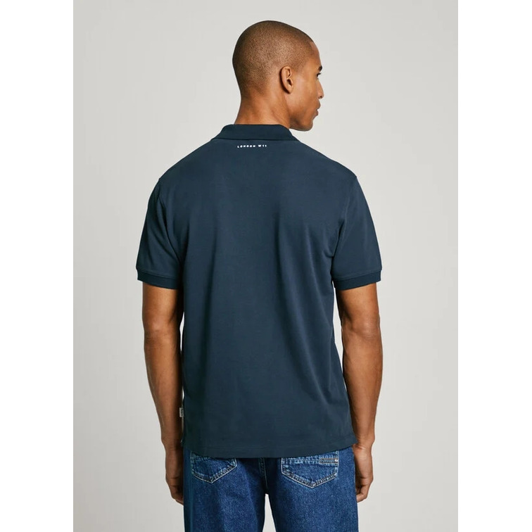 POLO PIQUE HOMBRE PEPE JEANS BANDERA BORDADA