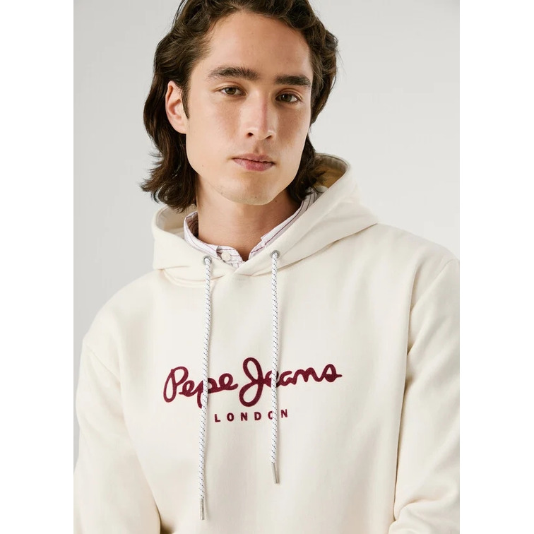 SUDADERA HOMBRE  PEPE JEANS MACBETH PLAIN HOODIE