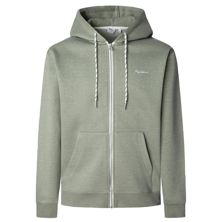 SUDADERA HOMBRE  PEPE JEANS MACBETH MELANGE ZIP