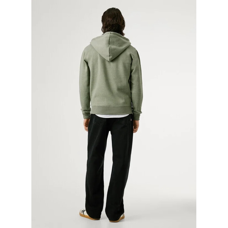 SUDADERA HOMBRE  PEPE JEANS MACBETH MELANGE ZIP