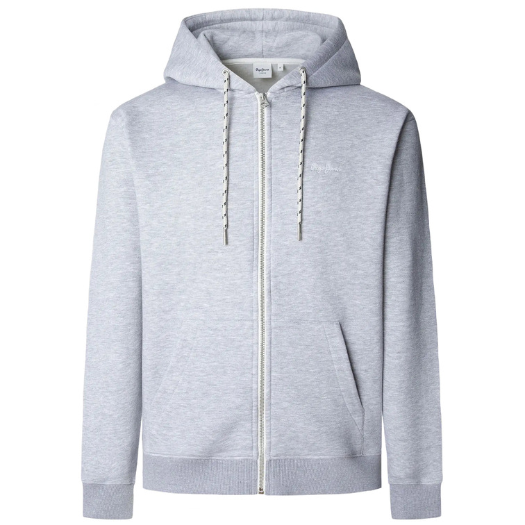 SUDADERA HOMBRE  PEPE JEANS MACBETH MELANGE ZIP