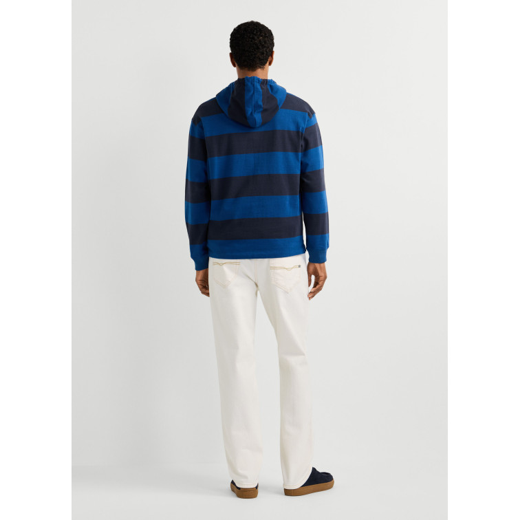 SUDADERA HOMBRE  PEPE JEANS JOE STRIPES HOODIE