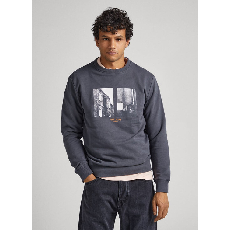SUDADERA ESTAMPADO FOTOGRÁFICO HOMBRE PEPE JEANS MEELO