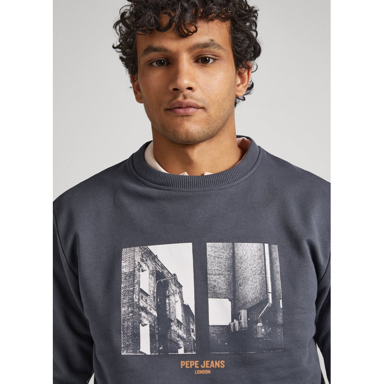 SUDADERA ESTAMPADO FOTOGRÁFICO HOMBRE PEPE JEANS MEELO
