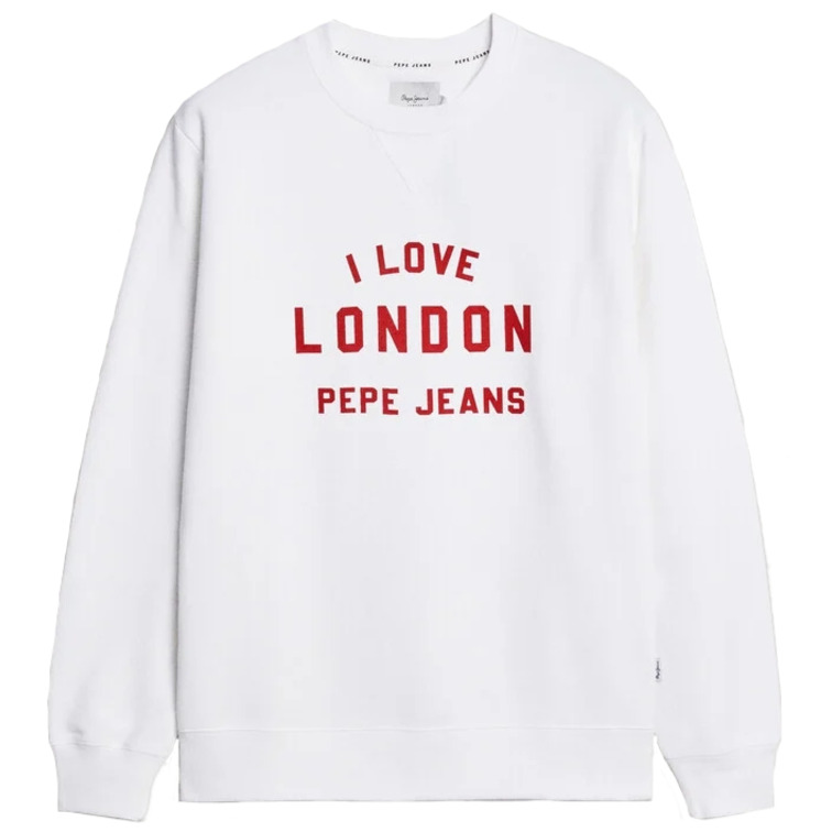 SUDADERA UNISEX ESTAMPADO I LOVE LONDON PEPE JEANS
